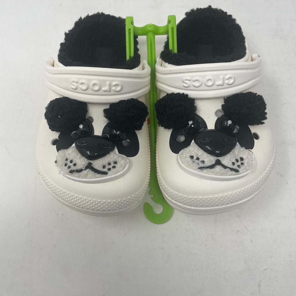 Crocs Classic Lined Clogs I am Panda, Toddler